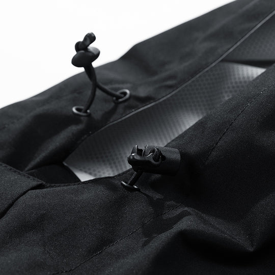 Herren Dreilagige wasserabweisende Kapuzen‑Outdoorjacke mit Mesh‑Futter und verdecktem Reißverschluss Nord Taschen