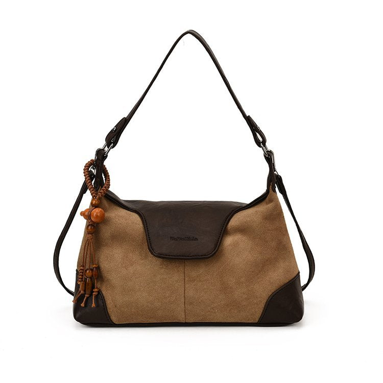 Damen Hobo-Tasche mit stilvollen Fransen-Details und hochwertigem Obermaterial Nord Taschen
