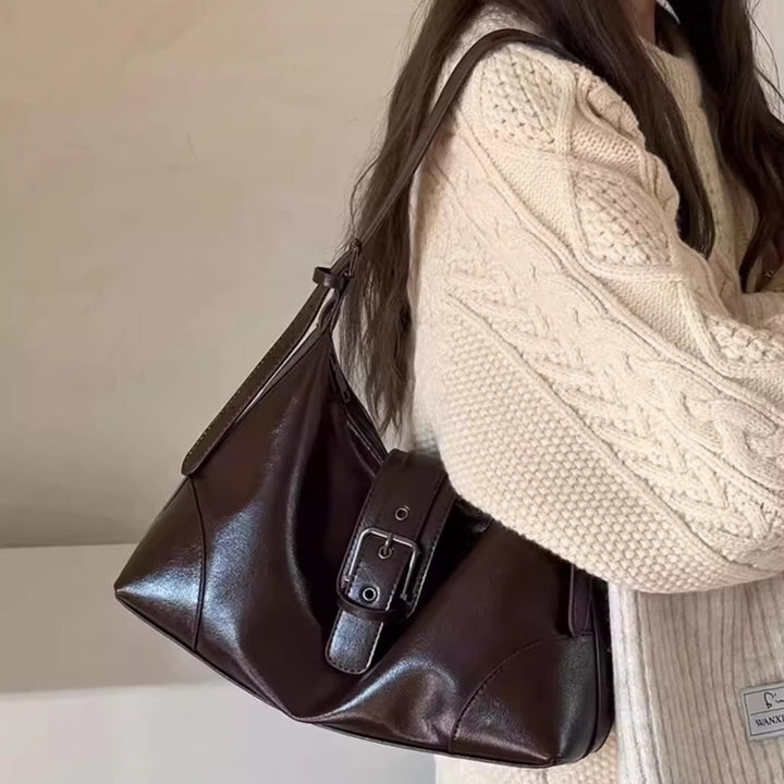 Damen Hobo-Tasche mit modischem Kettenakzent und verstellbarem Schulterriemen Nord Taschen