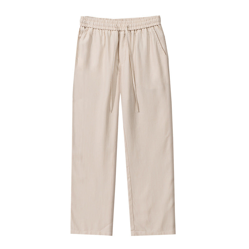Herren Lässige Baumwoll-Chino mit elastischem Bund und Kordelzug Nord Taschen