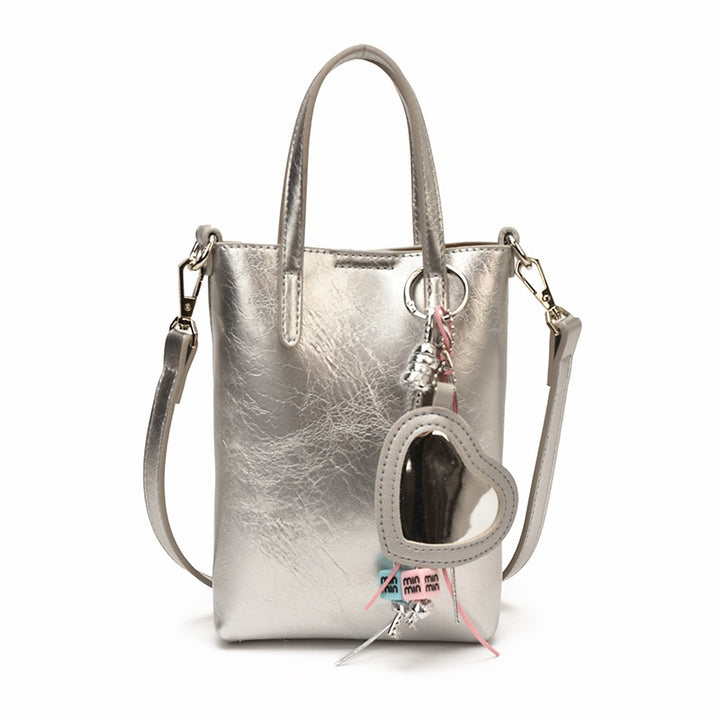 Damen Mini-Handtasche mit elegantem Anhänger Nord Taschen