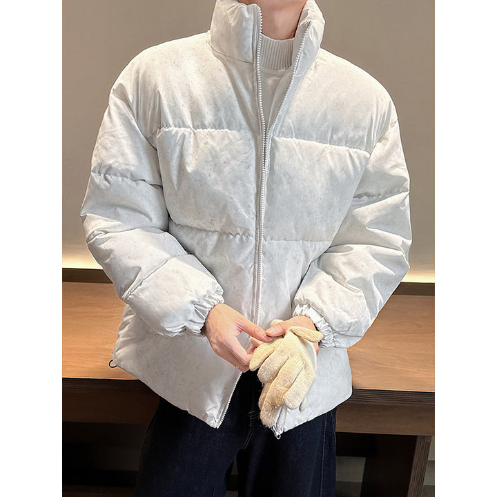 Unisex wattierte Steppjacke mit Stehkragen, zwei Taschen und elastischen Bündchen Nord Taschen