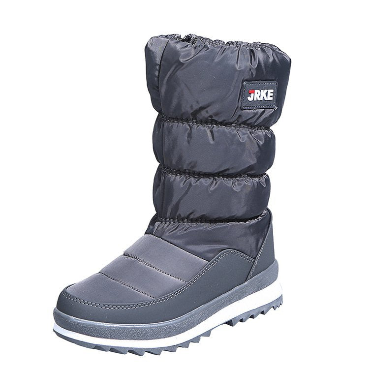 Damen Thermo-Winterstiefel mit wattiertem Schaft, seitlichem Reißverschluss und rutschfester Profilsohle Nord Taschen