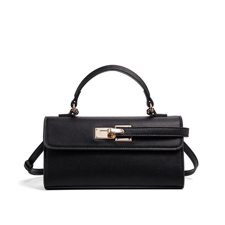Damen Umhängetasche mit kunstvollem geflochtenem Design und goldenen Akzenten Nord Taschen