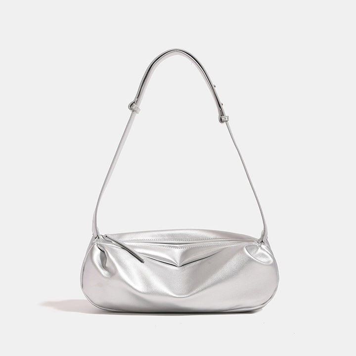 Damen Umhängetasche mit einzigartigem Faltendesign und verstellbarem Gurt Nord Taschen