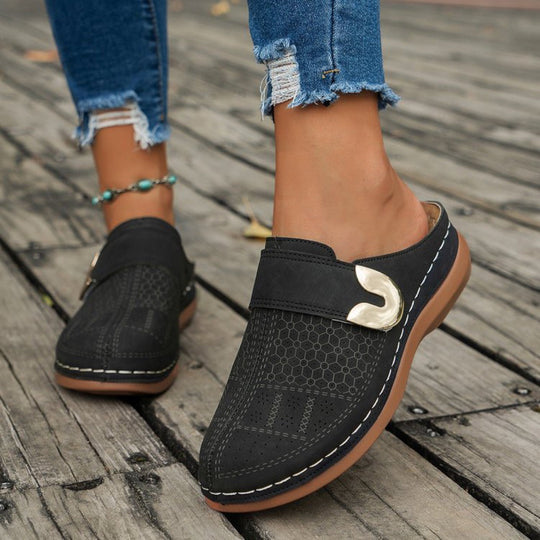 Damen Clogs mit ergonomischem Fußbett und modischem Design