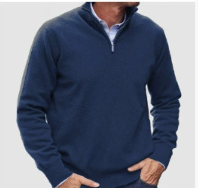 Merino Herren V-Ausschnitt Pullover - Arvani
