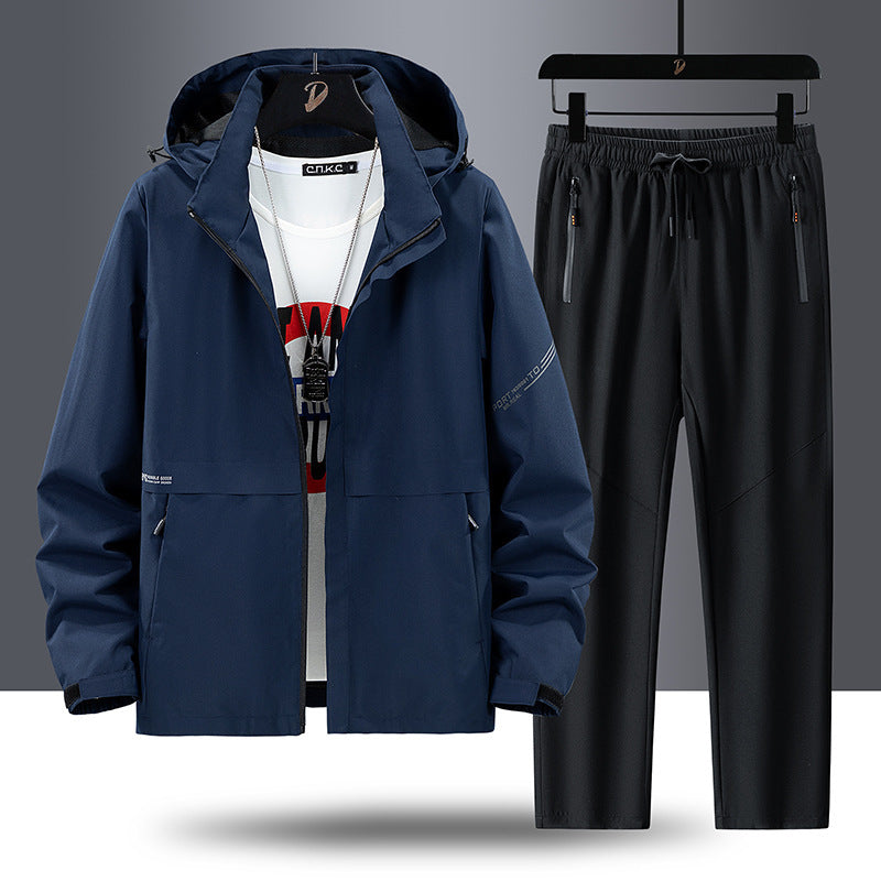 Herren Praktisches Sportset mit Jacke und Hose Nord Taschen