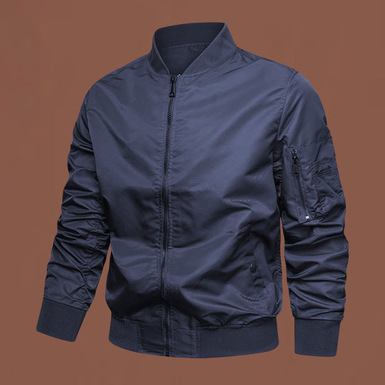 Herren Leichte Bomberjacke Nord Taschen