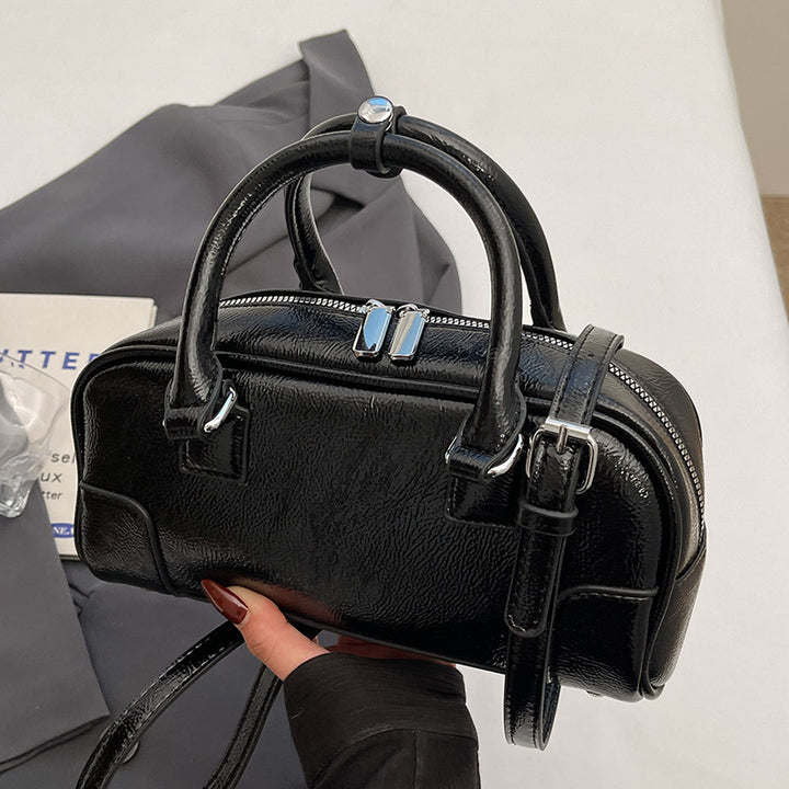 Damen elegante Handtasche im modernen Talkum-Look Nord Taschen