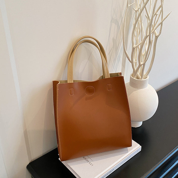 Damen elegante Handtasche mit strukturiertem Design und abnehmbaren Tragehenkeln Nord Taschen