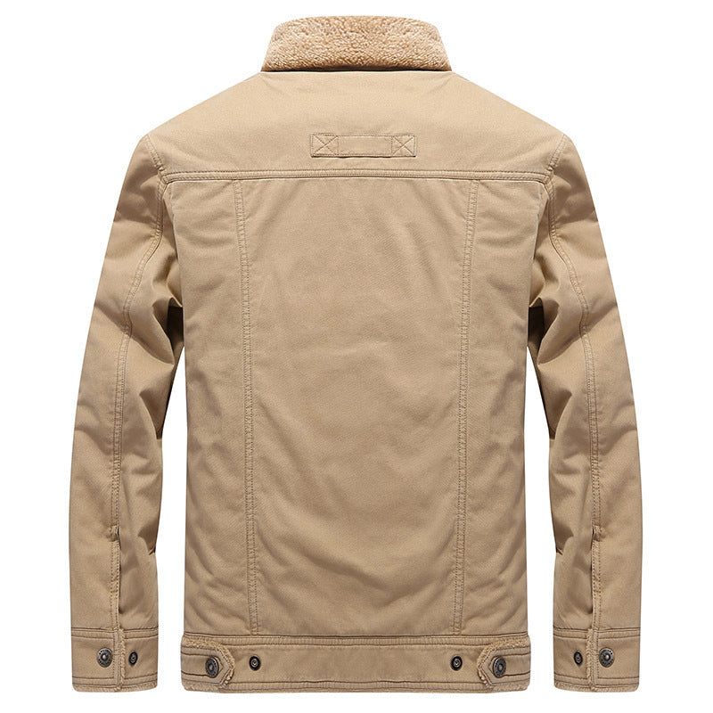 Herren Freizeitjacke mit Teddyfutter Nord Taschen