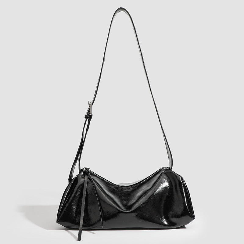 Damen modische Umhängetasche mit elegantem Drapé Nord Taschen