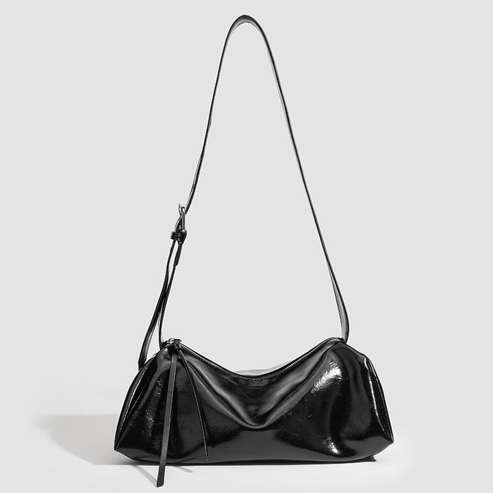 Damen modische Umhängetasche mit elegantem Drapé Nord Taschen
