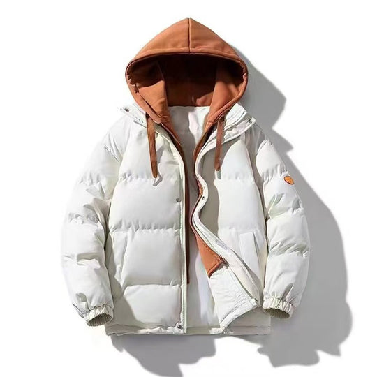 Herren Gepolsterte Layering-Winterjacke mit integriertem Kapuzen-Sweatlayer Nord Taschen