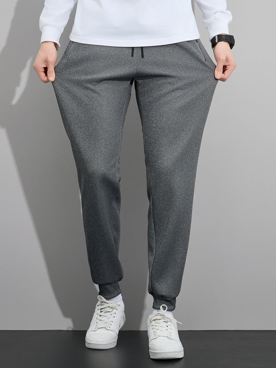 Herren Tapered Performance-Jogginghose mit elastischem Bund, Reißverschlusstaschen & gerippten Beinbündchen Nord Taschen