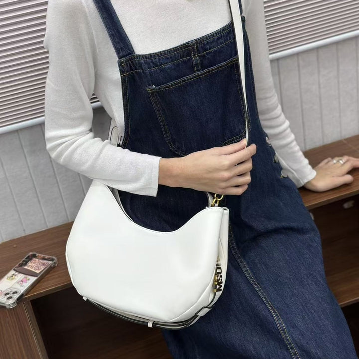 Damen Handtasche mit elegantem Goldgriff Nord Taschen