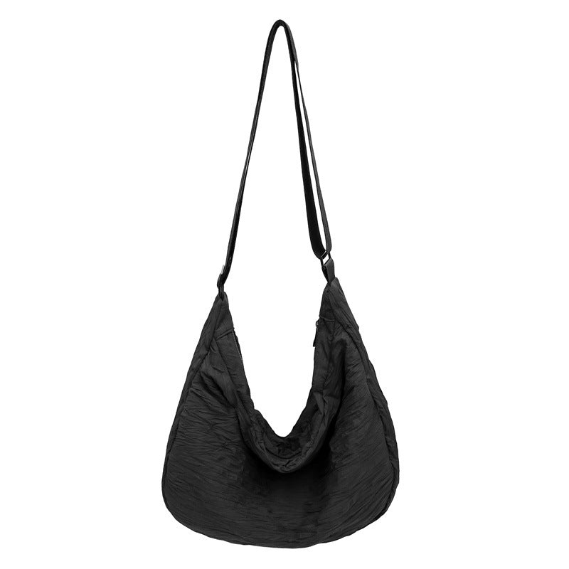 Damen lässige Hobo-Tasche mit hochwertiger Raffung Nord Taschen