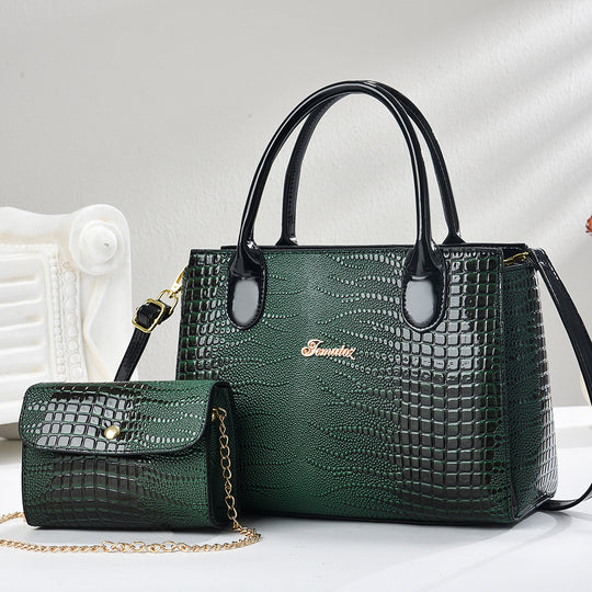 Damen modische Handtasche mit praktischer Mini-Clutch Nord Taschen