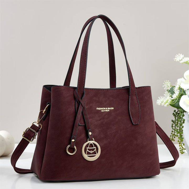 Damen elegante Henkeltasche mit verstellbarem Schulterriemen Nord Taschen