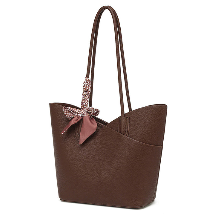 Damen Shopper-Tasche mit verspieltem Schleifenakzent und elegantem Design Nord Taschen