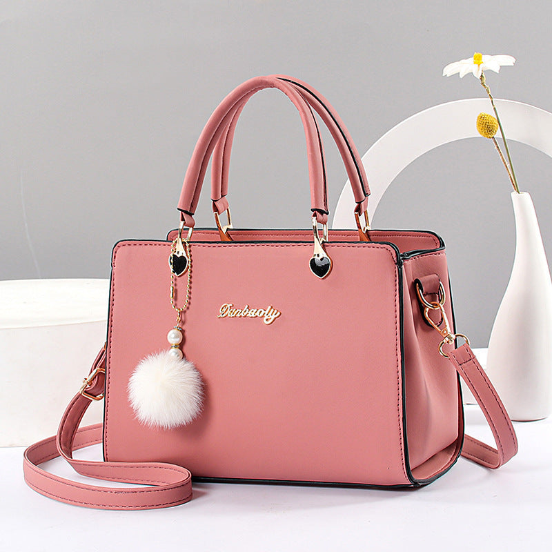 Damen hochwertige Handtasche mit abnehmbarer Quaste Nord Taschen