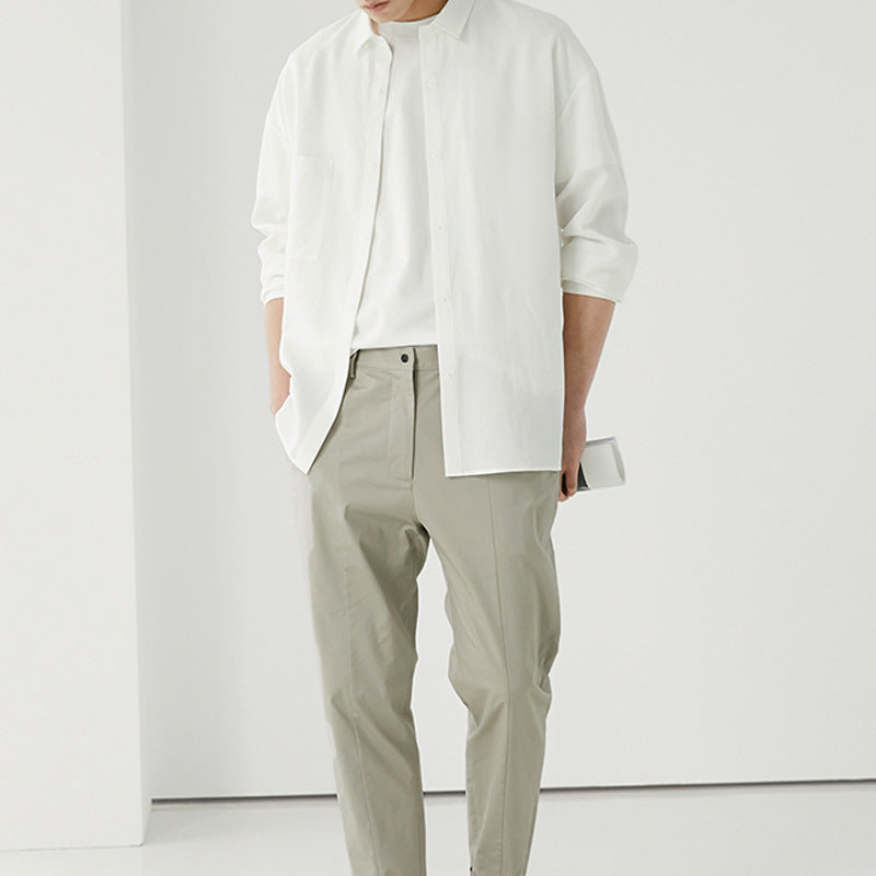 Herren Overshirt aus Baumwoll-Mix mit Brusttasche Nord Taschen