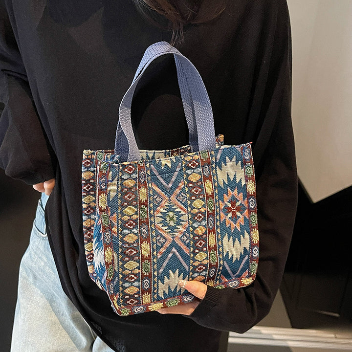 Damen modische Tragetasche im ethnischen Design Nord Taschen