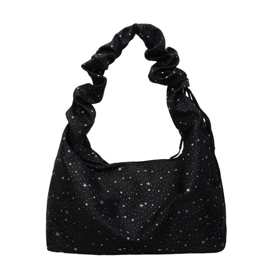 Damen Hobo-Tasche mit schimmerndem Sternenmotiv und strukturiertem Design Nord Taschen