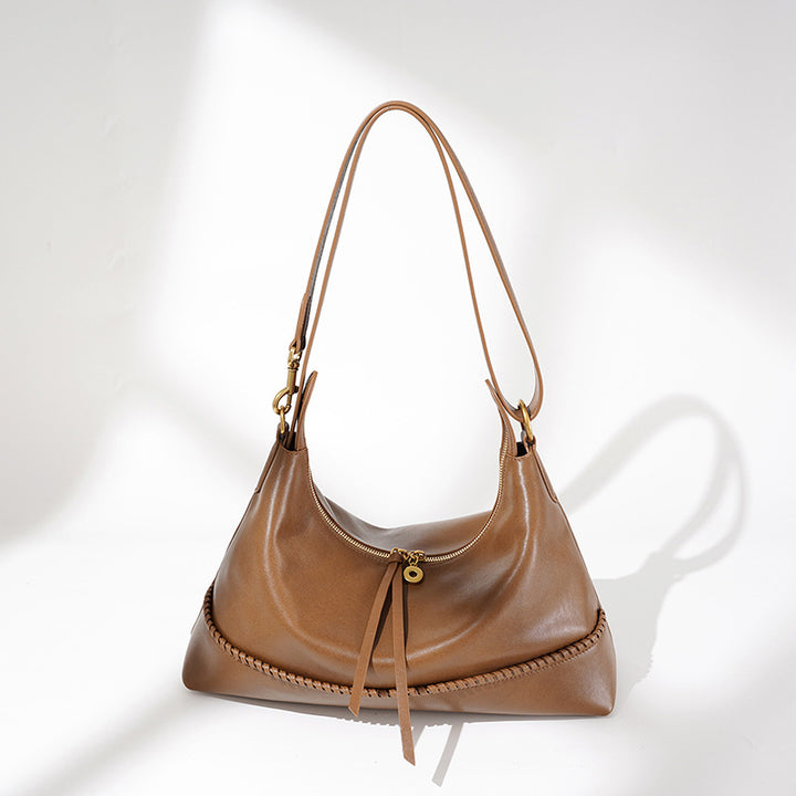 Damen Hobo-Tasche mit geflochtenem Detail Nord Taschen