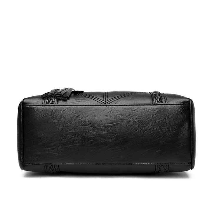 Damen stilvolle Handtasche mit strukturiertem Obermaterial Nord Taschen