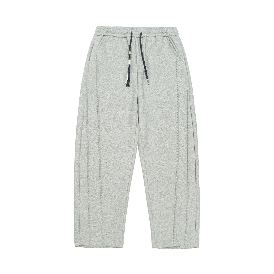 Damen Weite Cropped-Sweathose mit Elastikbund und aufgesetzter Gesäßtasche Nord Taschen