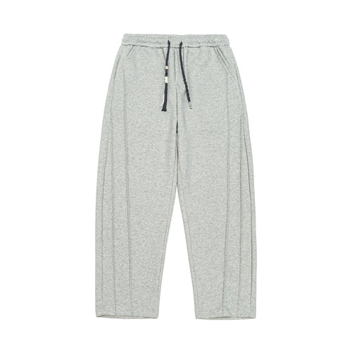 Damen Weite Cropped-Sweathose mit Elastikbund und aufgesetzter Gesäßtasche Nord Taschen
