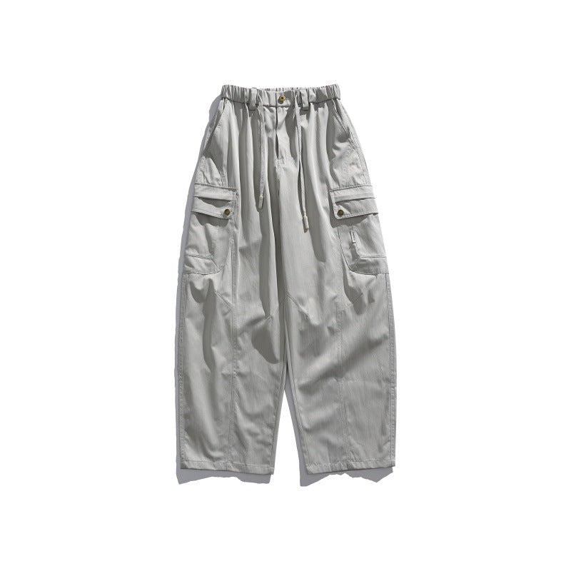 Herren Cargo-Hose mit elastischem Bund, Tunnelzug und multiplen Utility-Taschen Nord Taschen