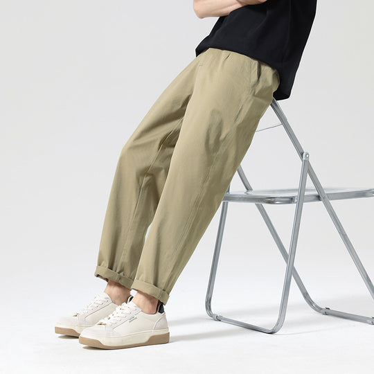Herren Moderne Relaxed‑Fit Freizeit‑Chino mit leichtem Stretch und umgeschlagenem Saum Nord Taschen