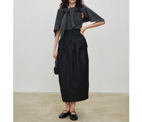 Damen Maxikleid Nord Taschen