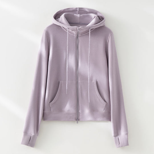 Damen weite Lounge-Hose mit elastischem Bund und Eingrifftaschen Nord Taschen