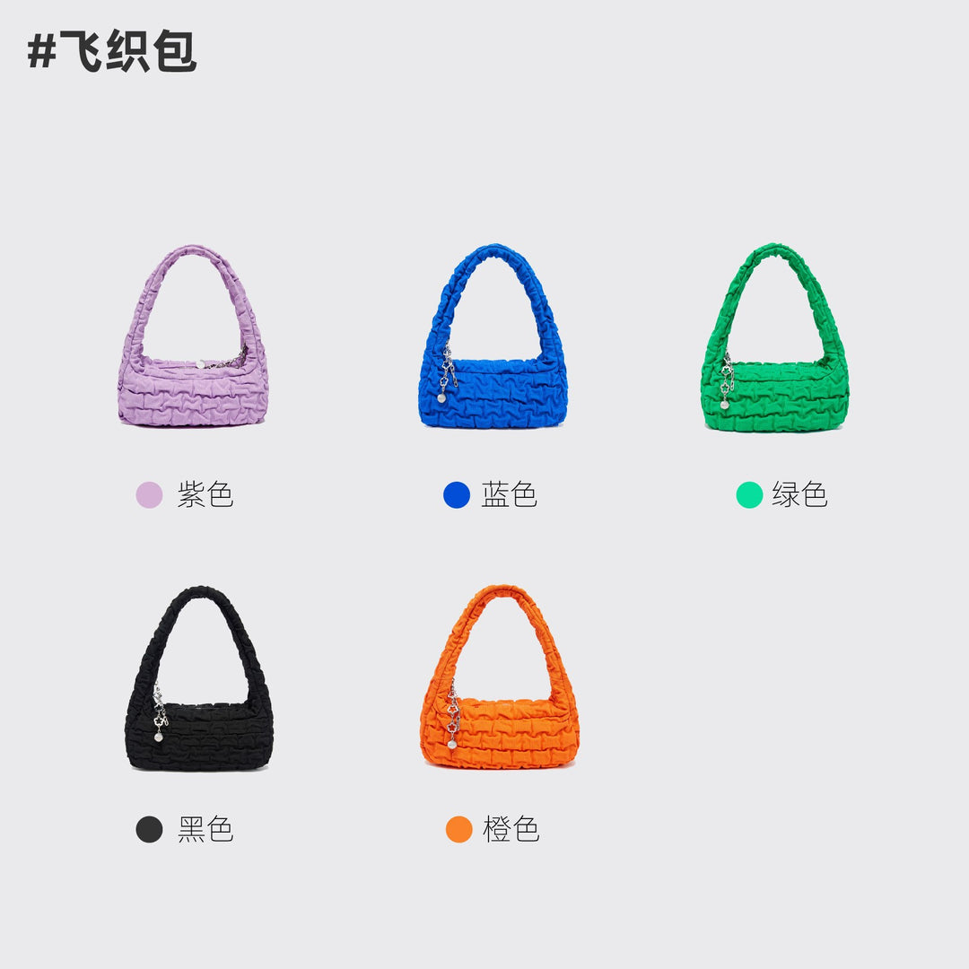 Damen modische Schultertasche mit auffälligem Volumen Nord Taschen