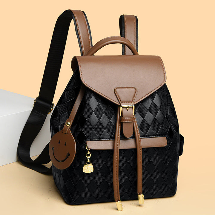 Damen eleganter Rucksack mit geflochtenem Design Nord Taschen