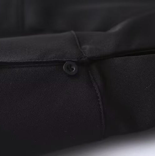 Damen Fein fließende Hemdbluse mit schmaler Knopfleiste und klassischem Hemdkragen Nord Taschen