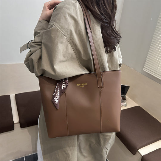 Damen elegante Shopper-Tasche mit floralem Kordeldetail Nord Taschen