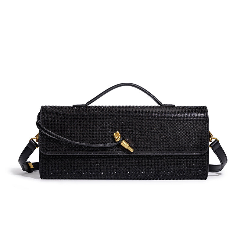 Damen Clutch mit glitzerndem Strass Nord Taschen