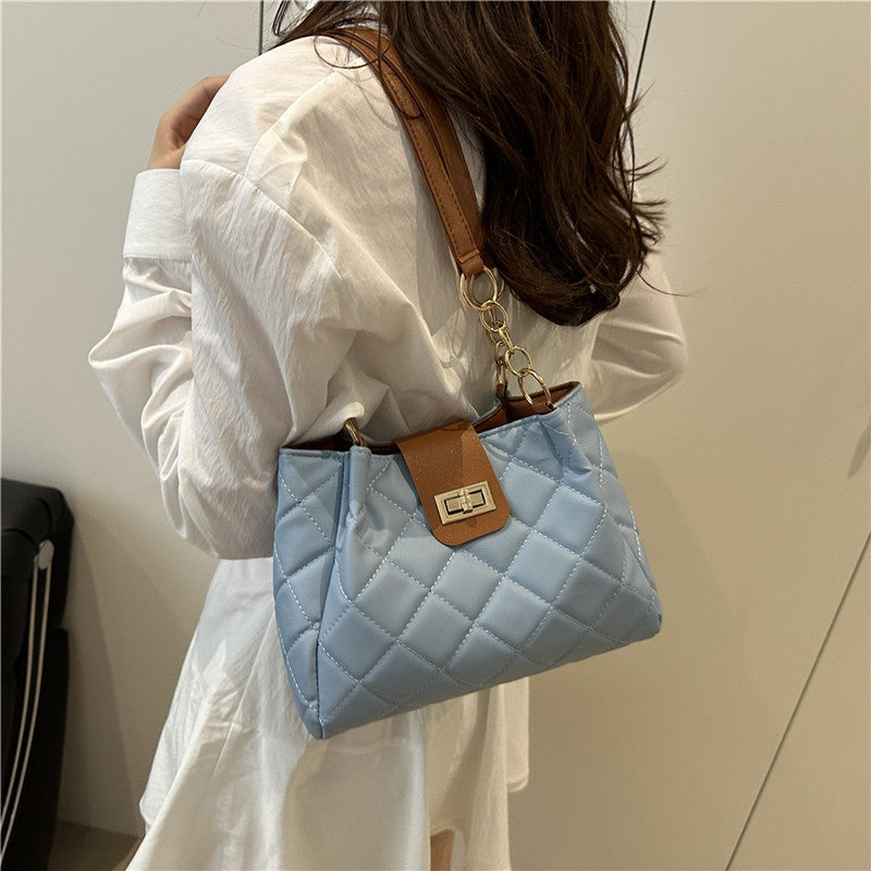Damen gesteppte Tasche mit abnehmbarer Kette Nord Taschen