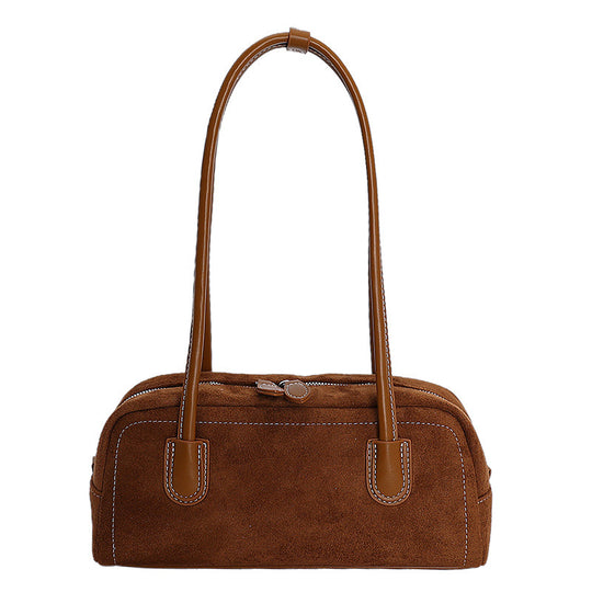 Damen Hobo-Tasche aus weichem Veloursleder mit elegantem Design Nord Taschen