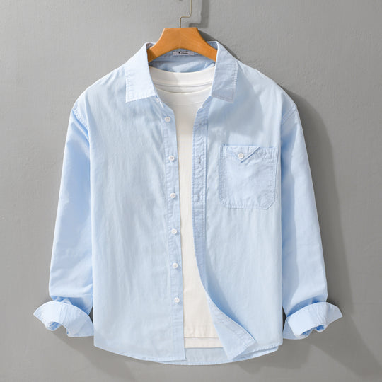 Herren Lagenhemd mit integriertem T-Shirt-Layer und aufgesetzter Brusttasche Nord Taschen