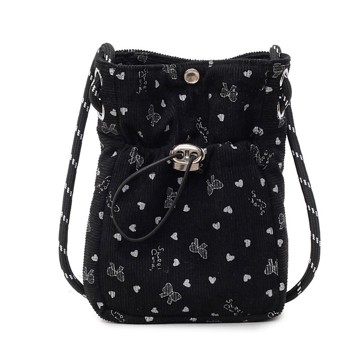 Damen Mini-Crossbody Tasche mit floralem Muster Nord Taschen