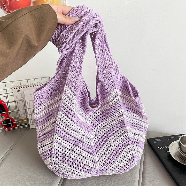 Damen Häkel Tote Bag Nord Taschen