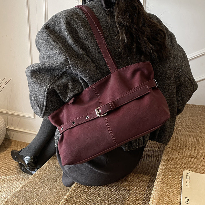 Damen elegante Shopper Tasche mit abnehmbaren Riemen Nord Taschen