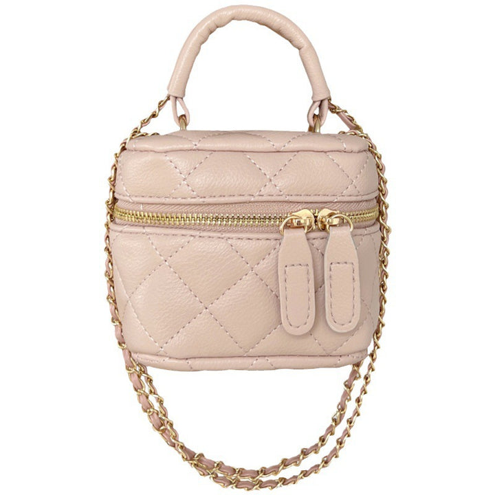 Damen Designer Clutch aus hochwertigem Kunstleder mit elegantem Steppmuster Nord Taschen