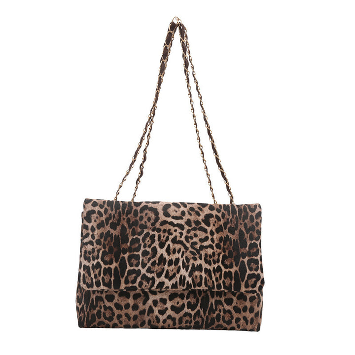 Damen elegante Clutch-Tasche im Leoparden-Look Nord Taschen